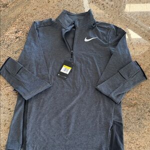 Nike Charcoal Quarter-Zip Pullover